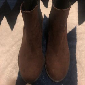 H&M brown booties